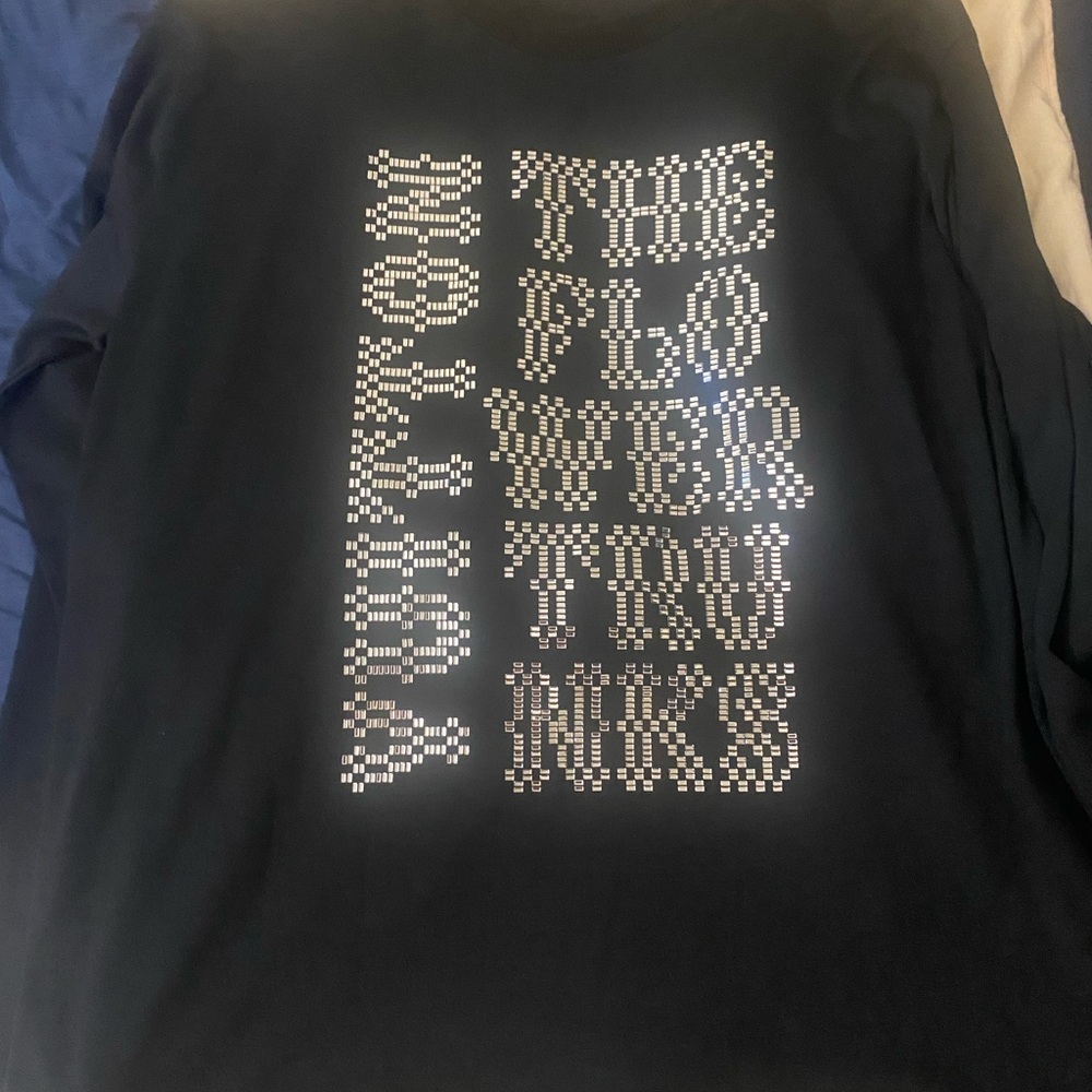Louis Vuitton Black Fanzine Studs Long Sleeve T-Shirt